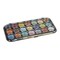 KINGART® Watercolor Pan Set, Pearlescent Colors, 21 Unique Shades & Paint Brush
